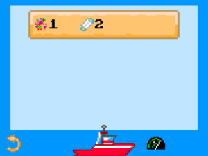 Captura de pantalla del juego de Save Oceans.