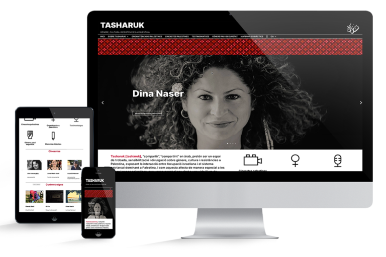 Tasharuk, portal web sobre género y cultura en Palestina (2021)